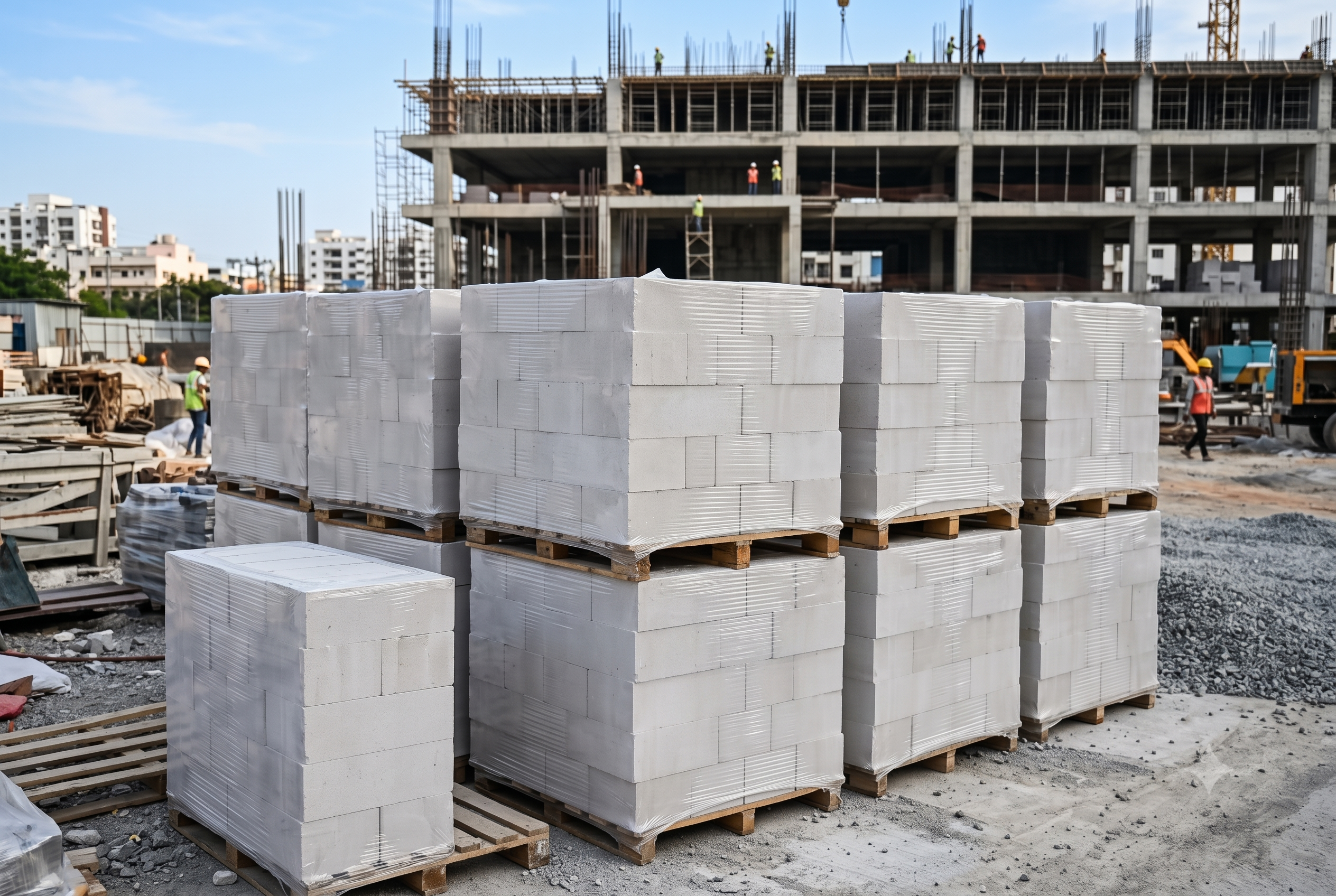 Autoclaved Aerated Concrete Lightweight Thermal Insulated AAC Masonry Blocks - IS 2185